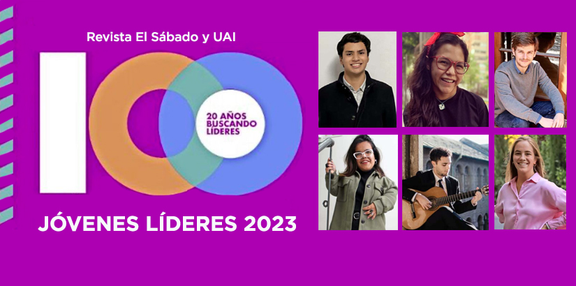 ESTUDIANTES UC EN ESPECIAL JÓVENES LÍDERES 2023, DE REVISTA EL SÁBADO